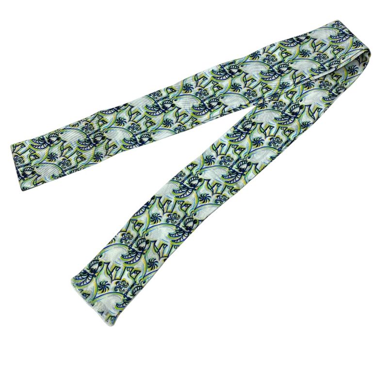 Dior Scarf Twill Scarf Silk Twill White Christian