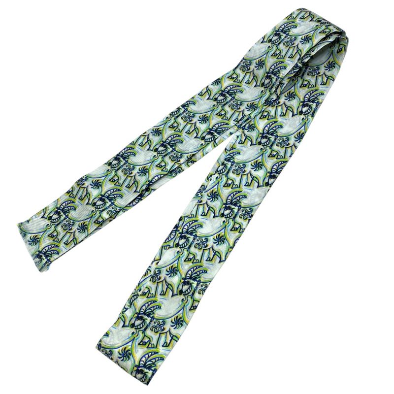 Dior Scarf Twill Scarf Silk Twill White Christian