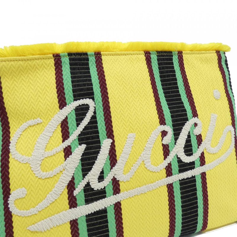 Gucci Bag Canvas Gold