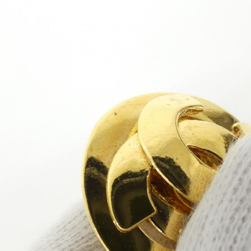 Chanel Vintage Earrings Gold