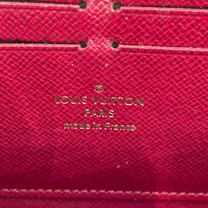 Louis Vuitton Monogram Portefeuille Clemence Long Wallet Brown