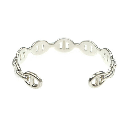 Hermes Chaine D'ancre Bangle Enchainee ST Silver