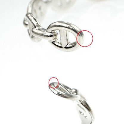 Hermes Chaine D'ancre Bangle Enchainee ST Silver
