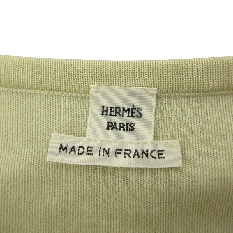 Hermes Cleaned Equateur Twill Rene Long Dress Beige