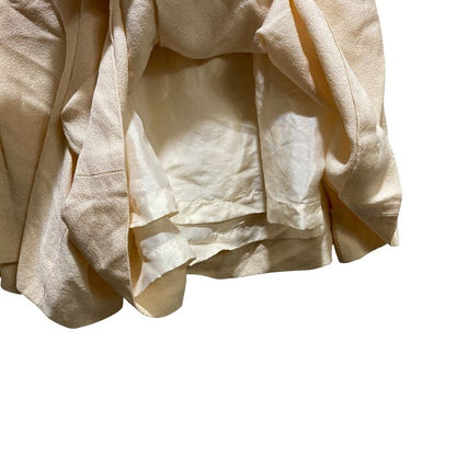 Chanel Silk Culotte Skirt Short Pants Ivory