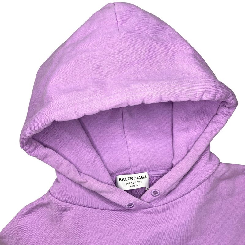 Balenciaga Logo Embroidered Sweatshirt Pullover Jacket
