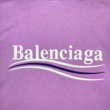 Balenciaga Logo Embroidered Sweatshirt Pullover Jacket