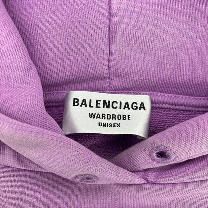 Balenciaga Logo Embroidered Sweatshirt Pullover Jacket