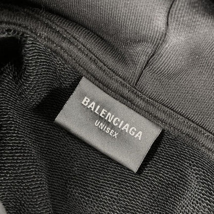 Balenciaga Model BB Logo Embroidery Pullover Sweatshirt Hoodie