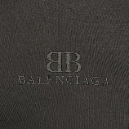 Balenciaga Model BB Logo Embroidery Pullover Sweatshirt Hoodie