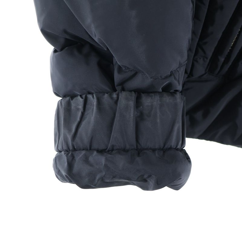 Prada Hooded Zip Up Jacket Black