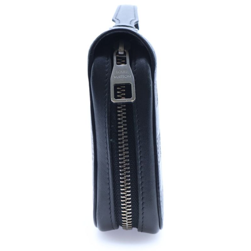 Louis Vuitton Damier Infini Zippy XL Clutch Black