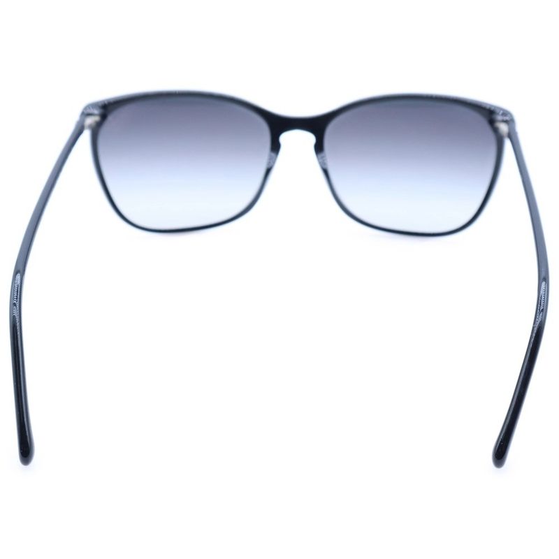 Chanel Side Logo Wellington Sunglasses Eyewear Black