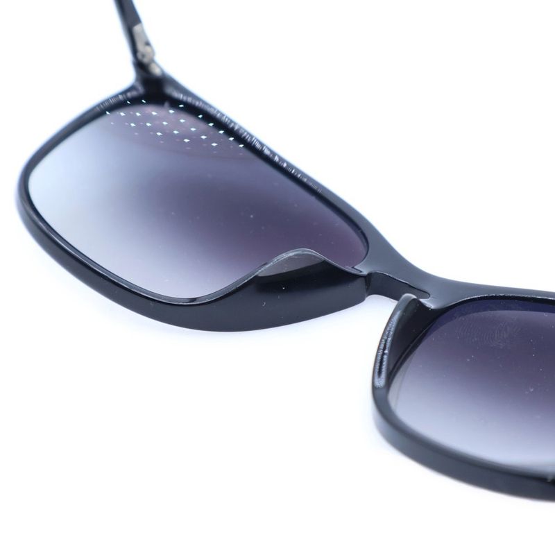 Chanel Side Logo Wellington Sunglasses Eyewear Black
