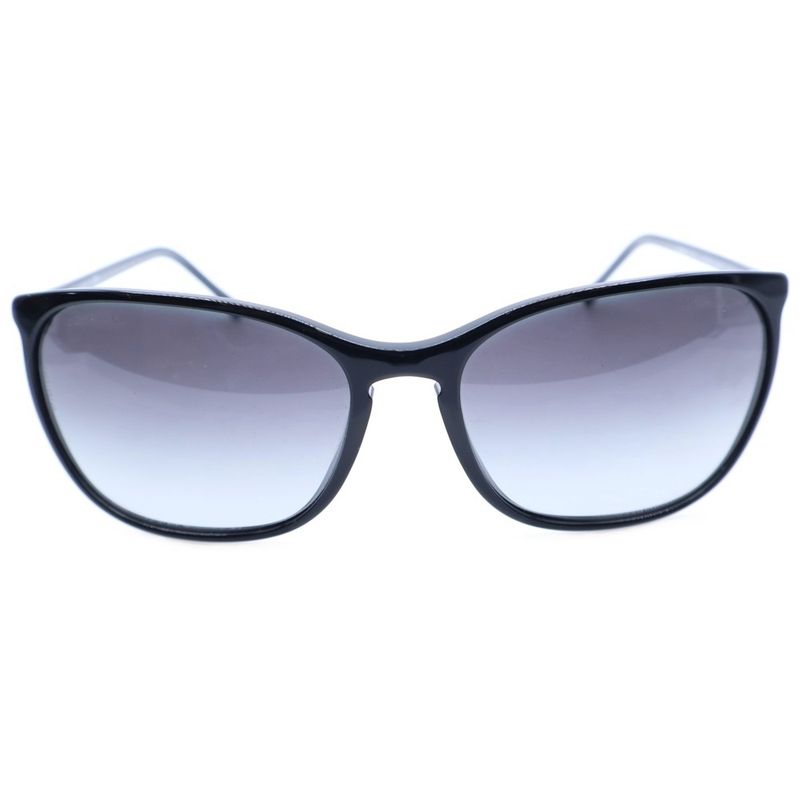 Chanel Side Logo Wellington Sunglasses Eyewear Black