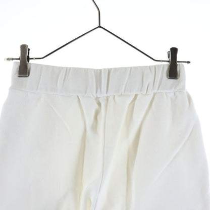 Dior Christian Hem Logo Print Drawstring Sweat Shorts Half Pants White