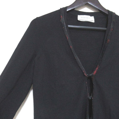 Saint Laurent Yves Long Sleeve Trim Knit Cardigan S