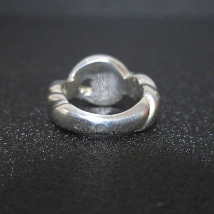 Hermes Vintage Torsade Ring Silver