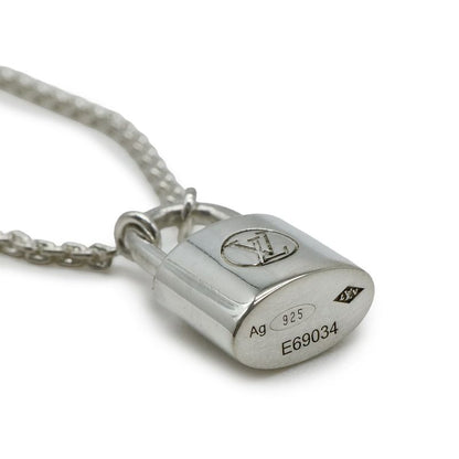 Louis Vuitton Pendentif Silver Lockit Unicef Necklace Pendant