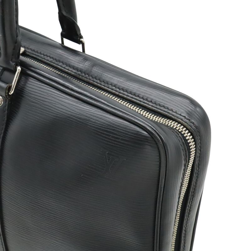Louis Vuitton Epi Pdv Porte Documents Voyage Business Briefcase Noir Black