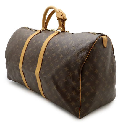 Louis Vuitton Monogram Keepall 55 Boston Bag Travel Purse