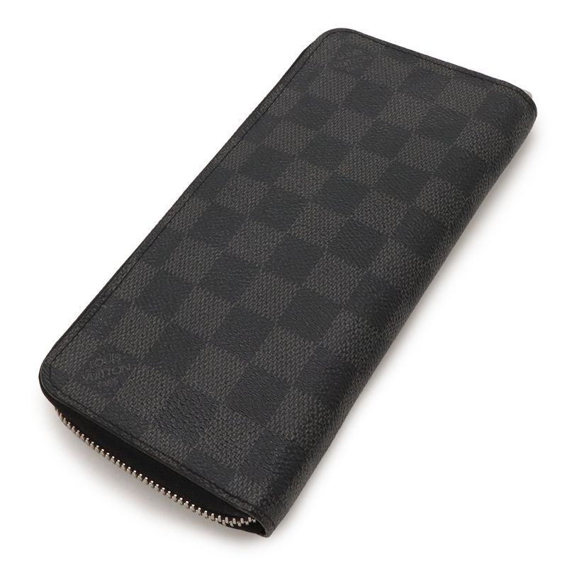 Louis Vuitton Damier Graphite Zippy Long Wallet Vertical Zip Around
