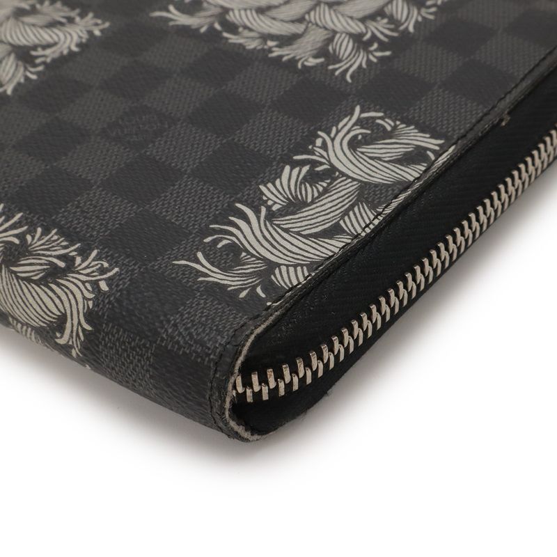 Louis Vuitton Damier Graphite Christopher Nemes Zippy Organizer Zip Around