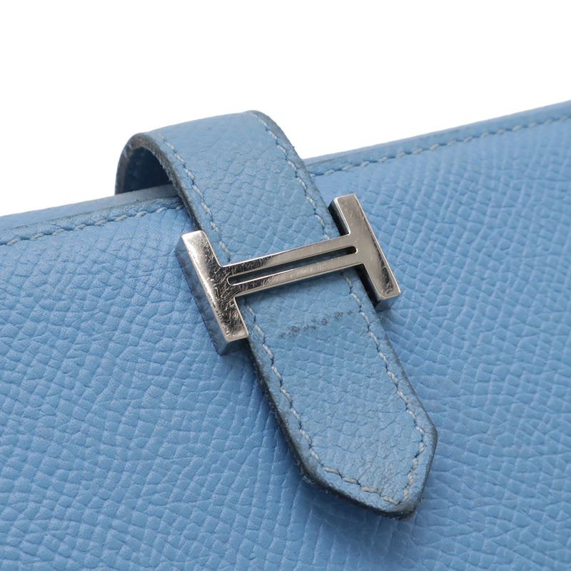 Hermes Bearn Dupri Trifold Long Wallet Veau Epsom