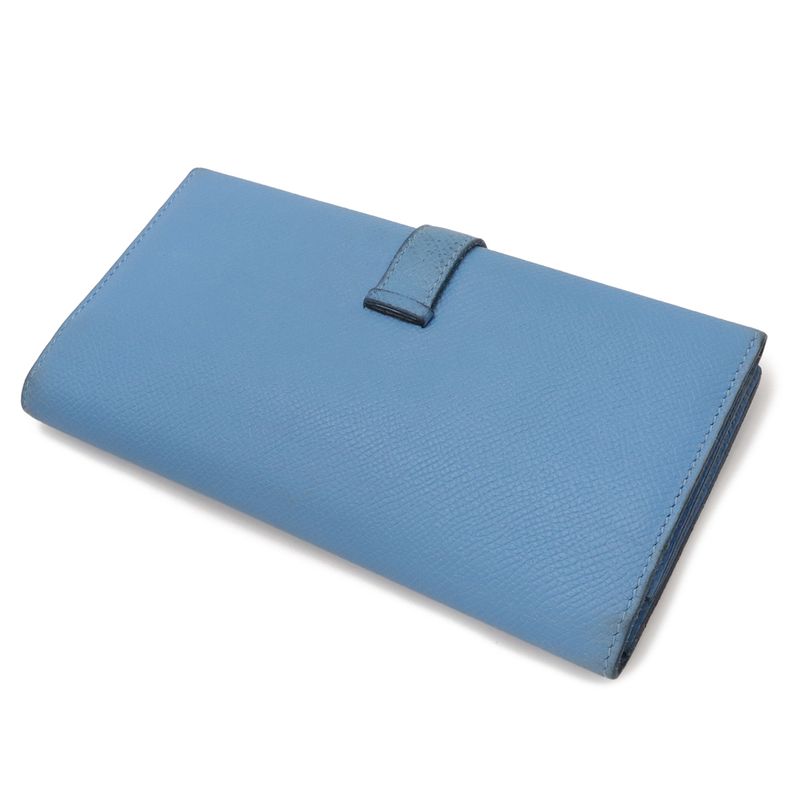 Hermes Bearn Dupri Trifold Long Wallet Veau Epsom