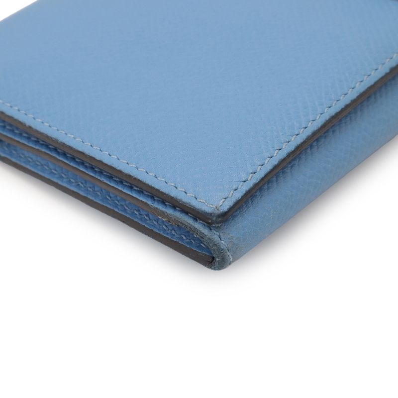 Hermes Bearn Dupri Trifold Long Wallet Veau Epsom