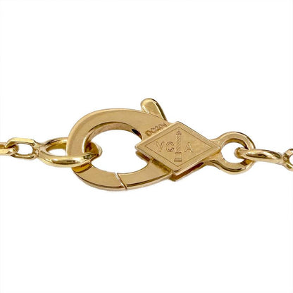 Van Cleef & Arpels Vintage Alhambra Macalite Necklace