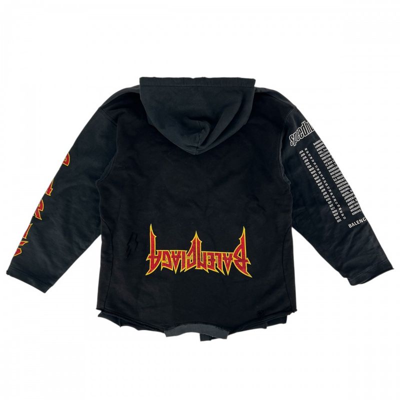 Balenciaga Jacket Pullover Speed Hunters Top Upside Down Hoodie Logo