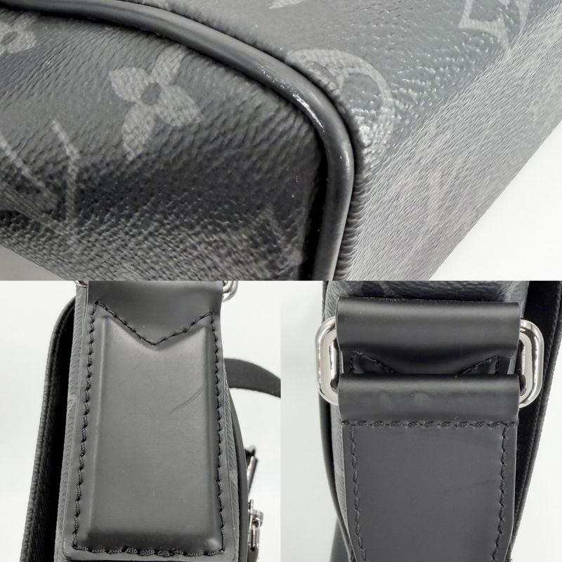 Louis Vuitton Shoulder Bag Monogram Eclipse District MM