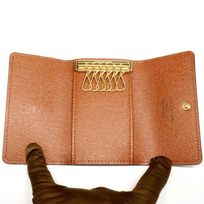 Louis Vuitton Monogram Multicles 6 New Shape Hook Key Case