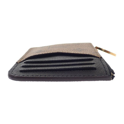 Louis Vuitton Card Holder Card Case Monogram Reverse Beige Brown