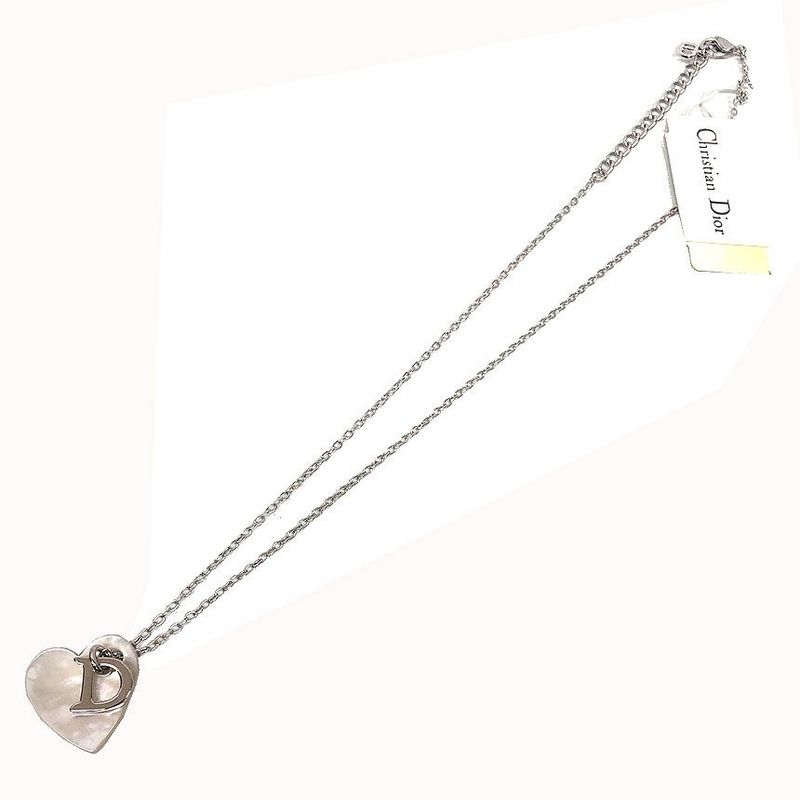 Dior Christian Logo Necklace