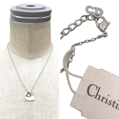 Dior Christian Logo Necklace