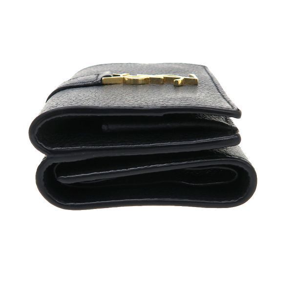 Saint Laurent Paris YSL Line Origami Tiny Wallet