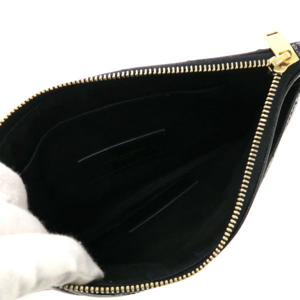 Saint Laurent Paris Leather Pouch