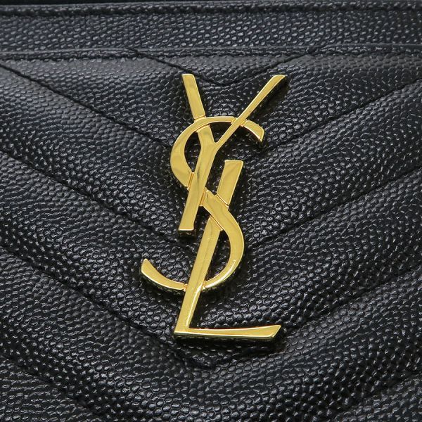 Saint Laurent Paris Leather Pouch