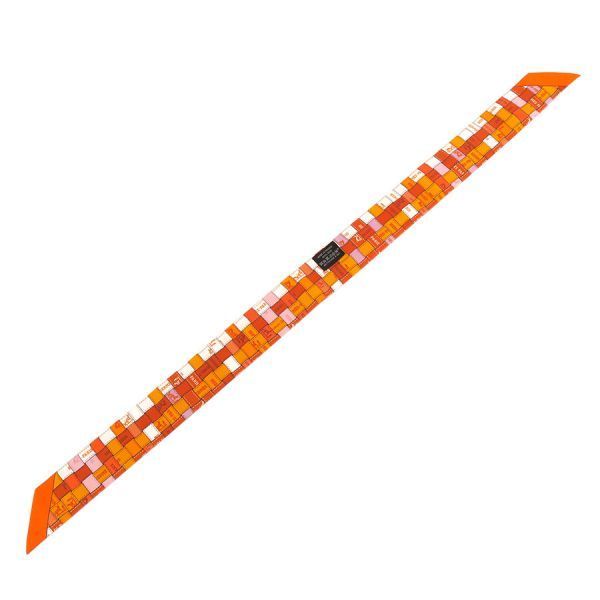 Hermes Twilly Silk Orange