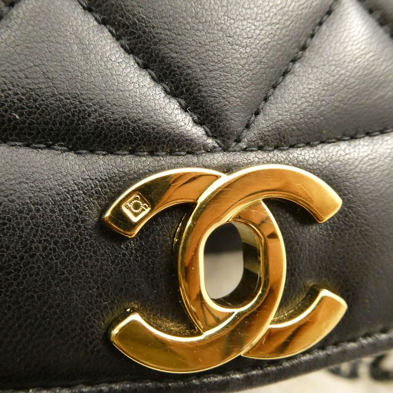 Chanel Quilted Diana 22 Shoulder Bag