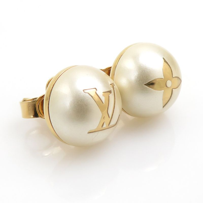 Louis Vuitton Earrings Studs My Mix Pearl