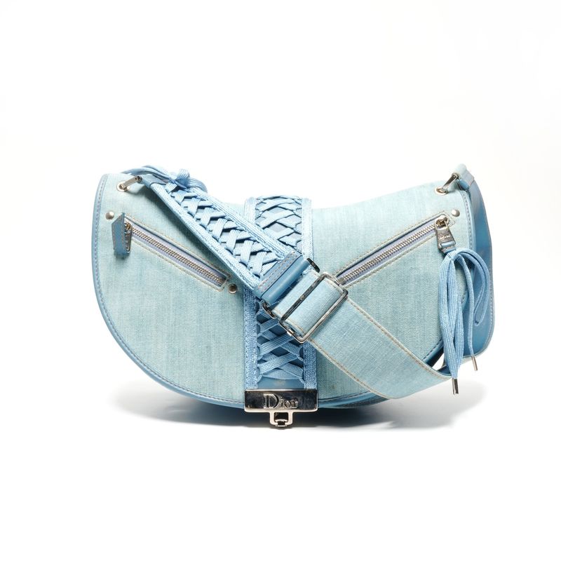 Dior Shoulder Bag Denim a Dos Mid It Corset