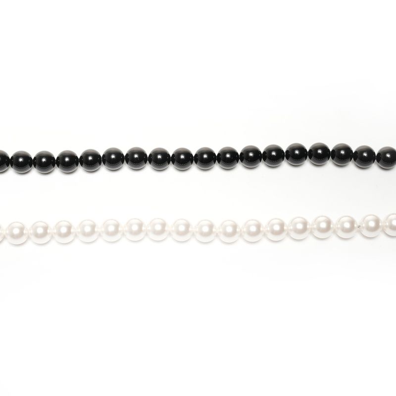 Chanel Necklace CC Logo Pearl