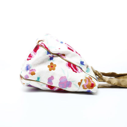 Chanel Tote Canvas Floral Pattern