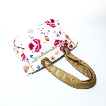 Chanel Tote Canvas Floral Pattern