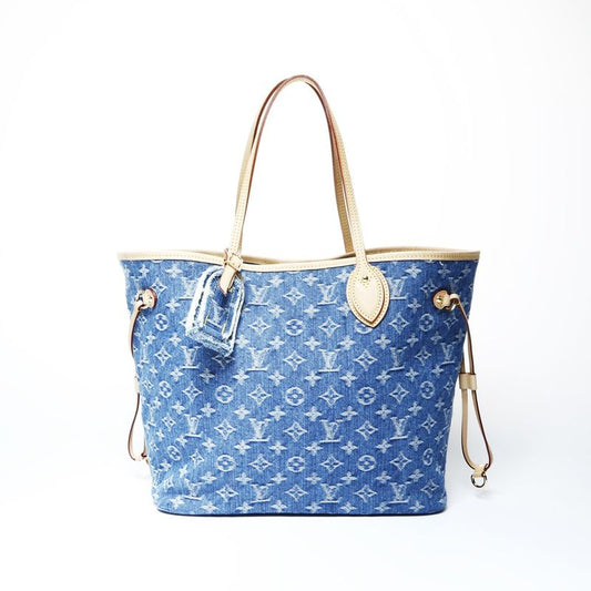 Louis Vuitton Tote Neverfull MM Denim Monogram
