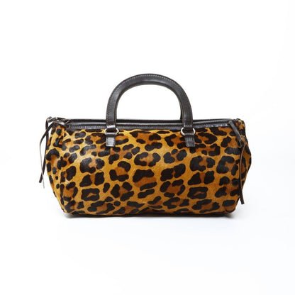 Prada Handbag Calf Hair Leopard