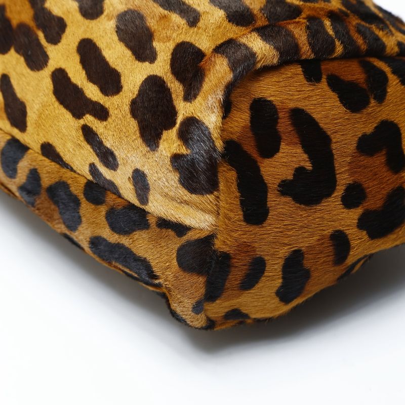 Prada Handbag Calf Hair Leopard
